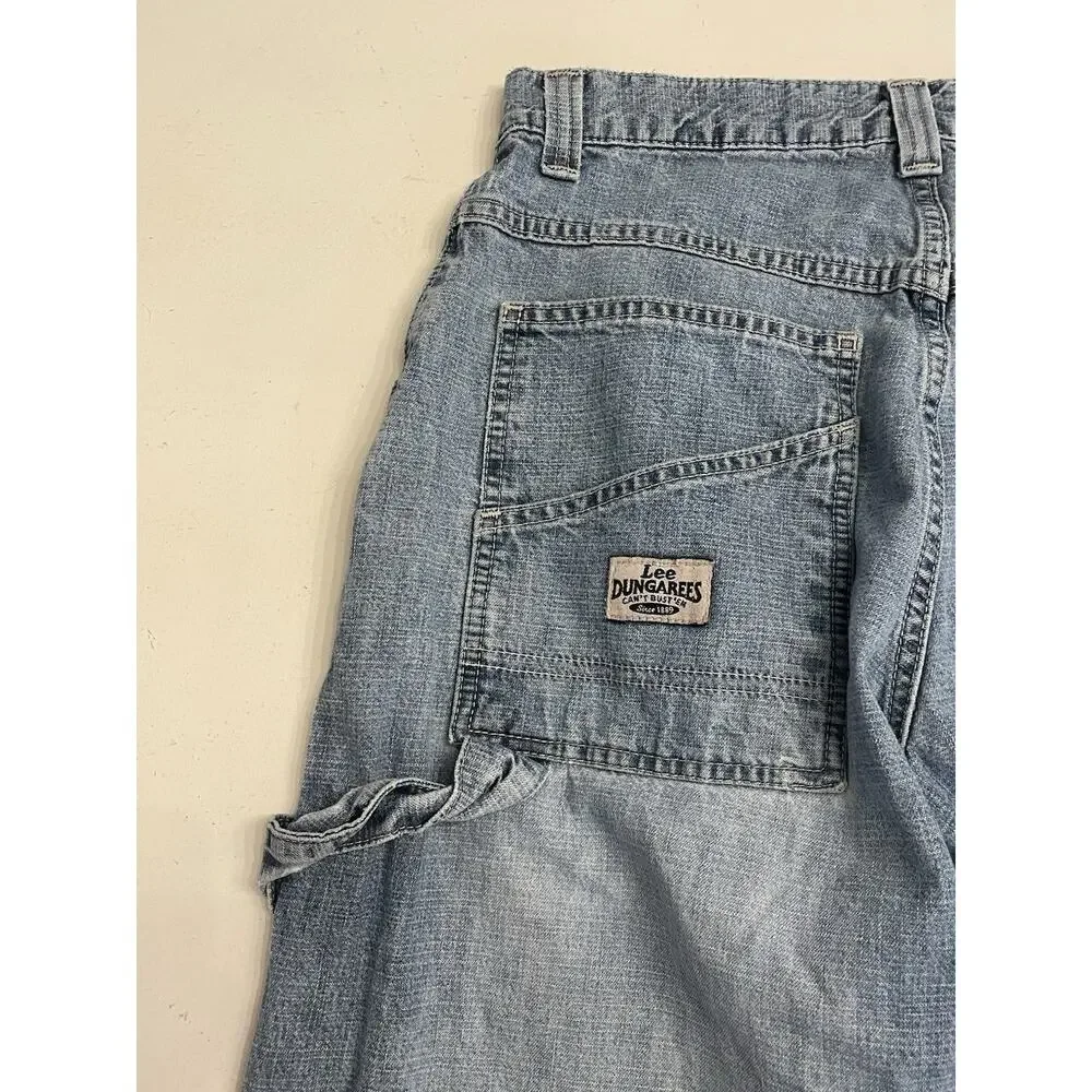Men’s Lee Dungarees Carpenter Jeans 29W 32L (Fit: 29x31) Light Wash Denim